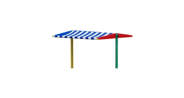 Strieška k drevenému pieskovisku - drevená