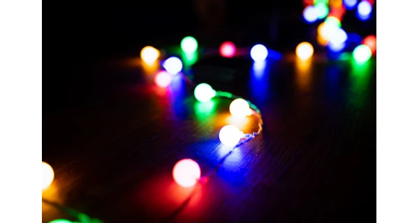 Svetelná párty mini reťaz 180 LED - farebná