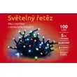 Svetelná reťaz 100 LED - farebná - mód