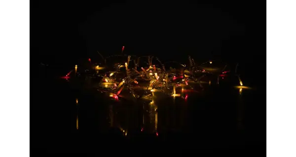 Svetelná reťaz 100 LED - farebná - mód