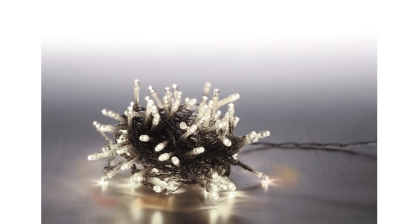 Svetelná reťaz  100 LED - studená biela