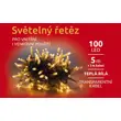 Svetelná reťaz - 100 LED- teplá biela
