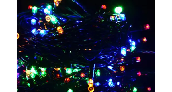 Svetelná reťaz 80 LED - farebná