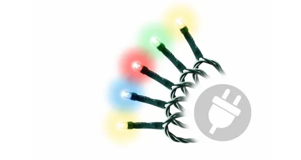 Svetelná reťaz 80 LED - farebná