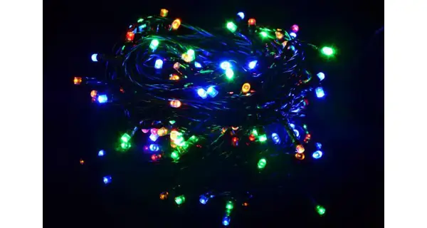 Svetelná reťaz 80 LED - farebná