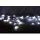 Svetelný záves - 200 LED - studená biela