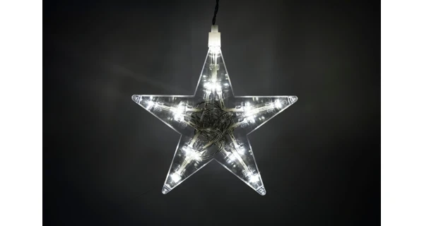 Svetelný záves s hviezdami 100 LED