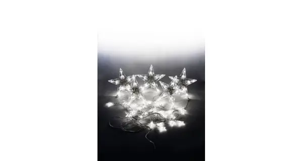 Svetelný záves s hviezdami 100 LED