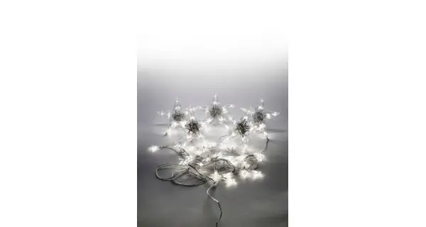 Svetelný záves s hviezdami 100 LED