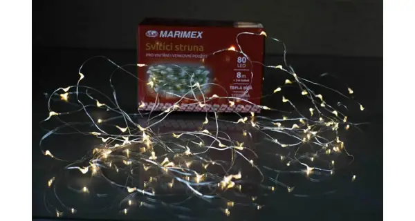 Svietiaca struna 120 LED