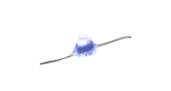 Svietiaca struna 20 LED - diamant