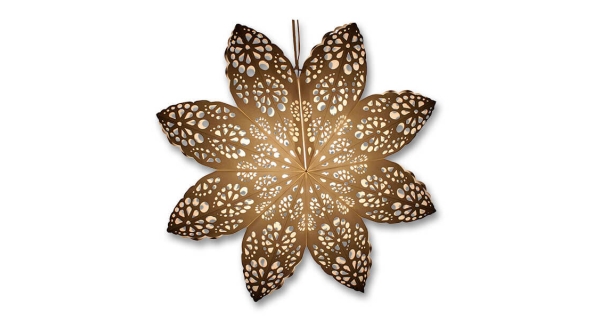 Svietiaca vločka - krajkový vzor