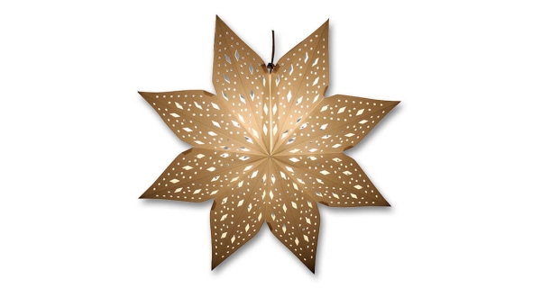 Svietiaca vločka - perforovaný vzor