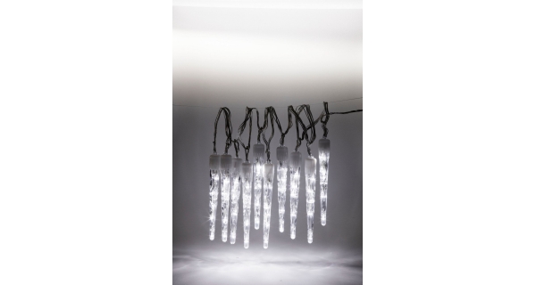 Svietiace cencúle 100 LED