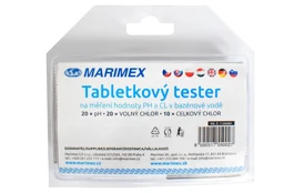 Tabletkový tester na pH a chlór
