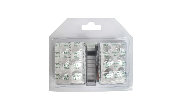 Tabletkový tester na pH a chlór