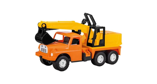 Tatra 148 bager oranžovo-žltý 74 cm