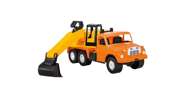 Tatra 148 bager oranžovo-žltý 74 cm