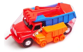 Tatra 148 červeno-modrá sada na pieskovisko 5 ks