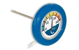 Teplomer guľatý plávajúci