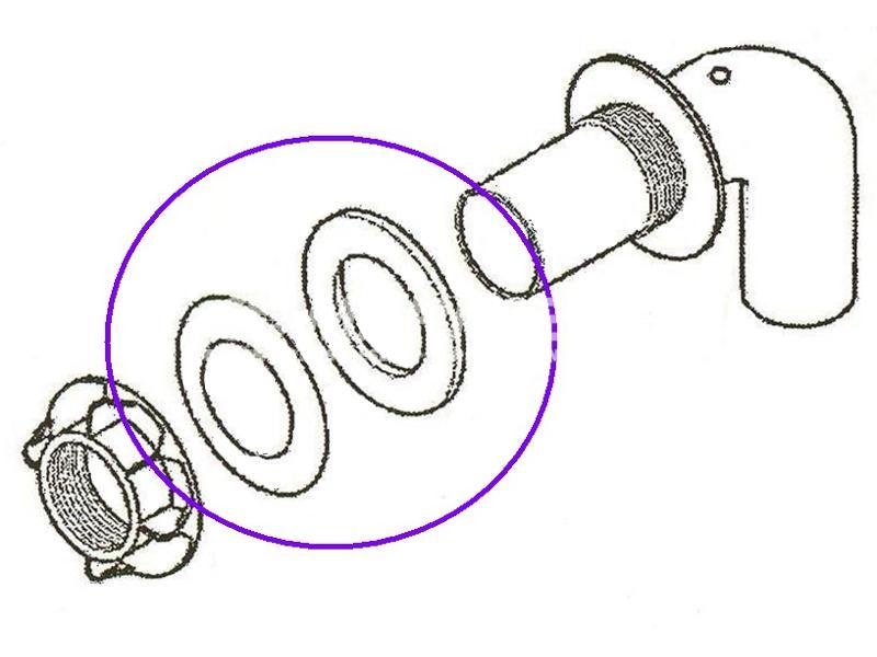 Marimex | Tesnenie k prechodu stenou Orlando- 2 diely | 10303033