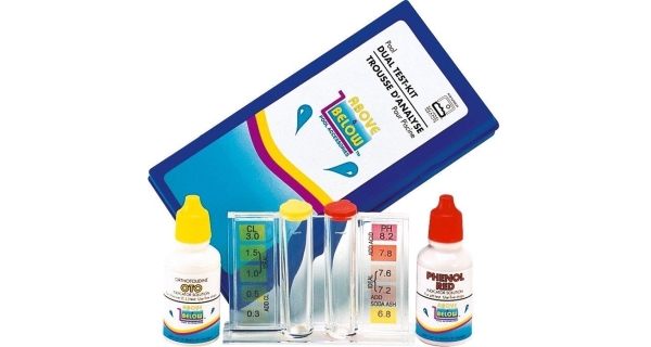 Tester kvapkový Cl/pH