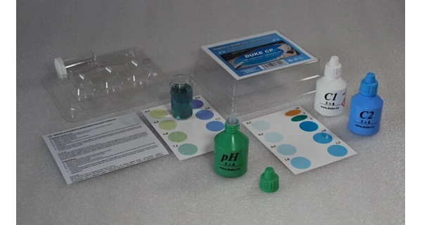 Tester kvapkový DUKE - pH, Cl