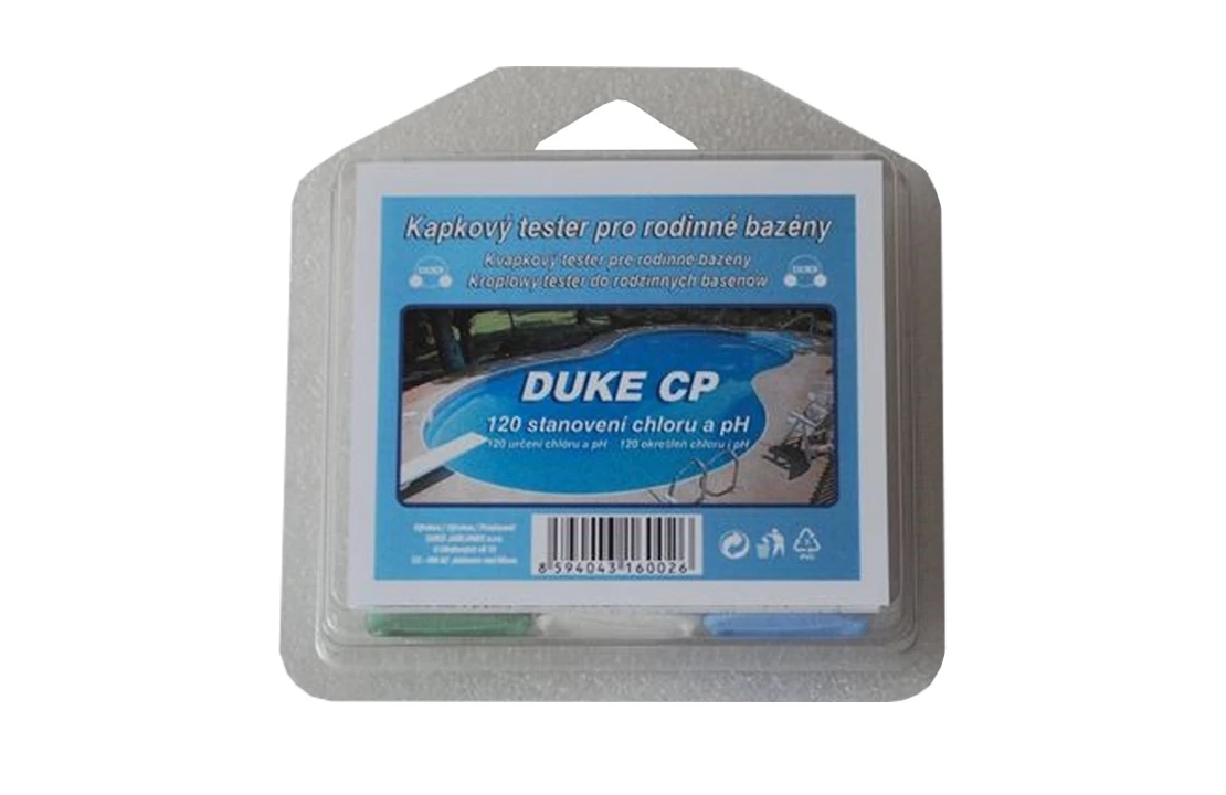 | Tester kvapkový DUKE - pH, Cl | 11305031