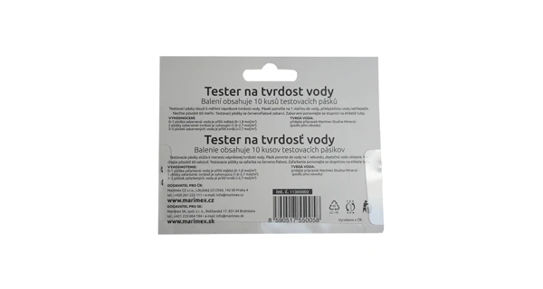 Tester na tvrdosť vody