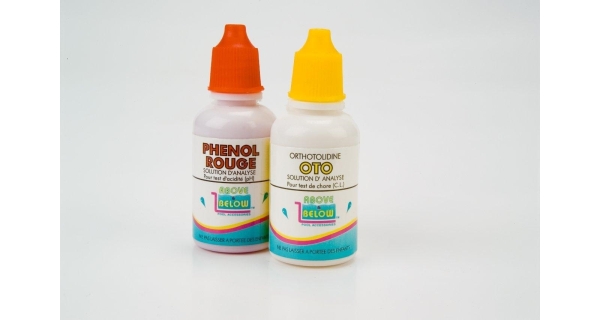 Testovacie kvapky Cl/pH set