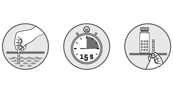 Testovacie pásiky Marimex 4v1