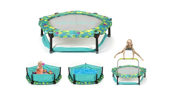 Trampolína 4v1 - 100 cm - Frogs