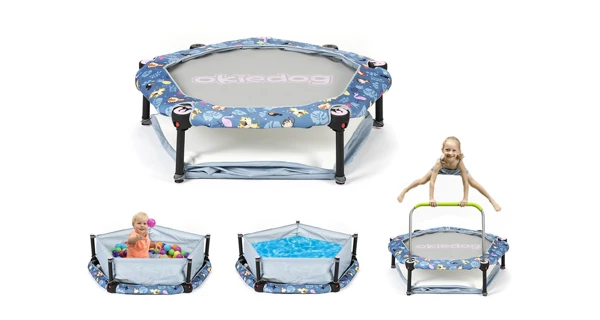 Trampolína 4v1 - 100 cm - Tropic Jungle