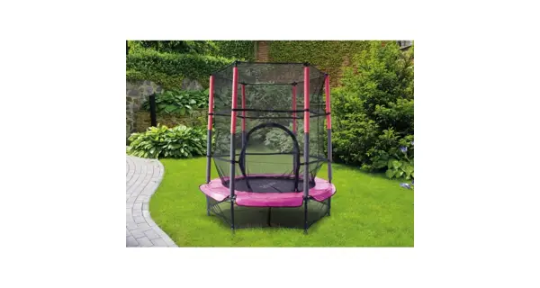 Trampolína Kids ružová 140cm
