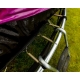 Trampolína Marimex 183 cm ružová + vnútorná ochranná sieť + rebrík ZADARMO
