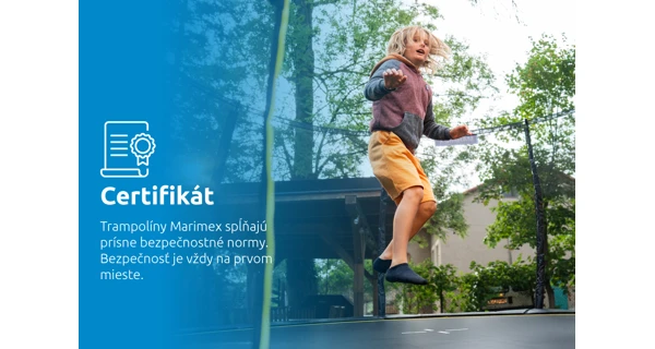 Trampolína Marimex Comfort 305 cm + ochranná sieť + schodíky ZADARMO