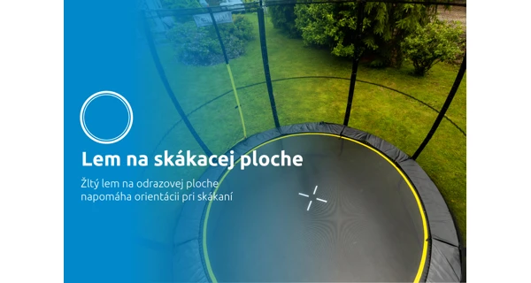 Trampolína Marimex Comfort 366 cm + ochranná sieť + schodíky ZADARMO