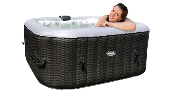 Trampolína Marimex FreeJump 183 cm (ochranná sieť a kotviaca sada ZADARMO) + Vírivý bazén Marimex AQUAMAR 4002