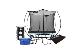 Trampolína Marimex FreeJump 244 cm + ochranná sieť + schodíky + kotviaca sada + výhodná sada príslušenstva ZADARMO