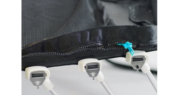 Trampolína Marimex FreeJump 244 cm + ochranná sieť + schodíky + kotviaca sada + výhodná sada príslušenstva ZADARMO