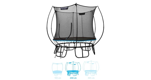 Trampolína Marimex FreeJump 244 cm + ochranná sieť + schodíky + kotviaca sada ZADARMO
