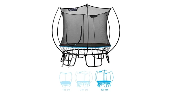 Trampolína Marimex FreeJump 305 cm + ochranná sieť + schodíky + kotviaca sada ZADARMO