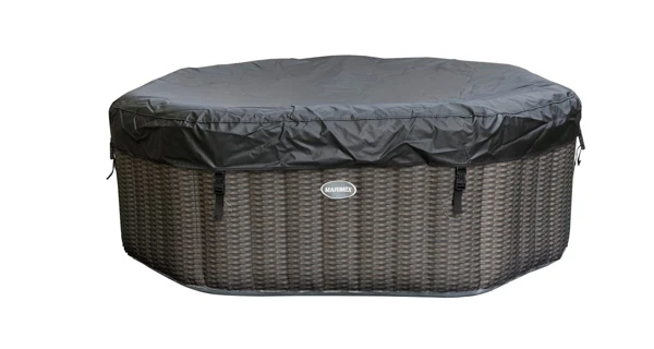 Trampolína Marimex FreeJump 305 cm (ochranná sieť + schodíky + kotviaca sada ZADARMO) + Vírivý bazén Marimex AQUAMAR 6003