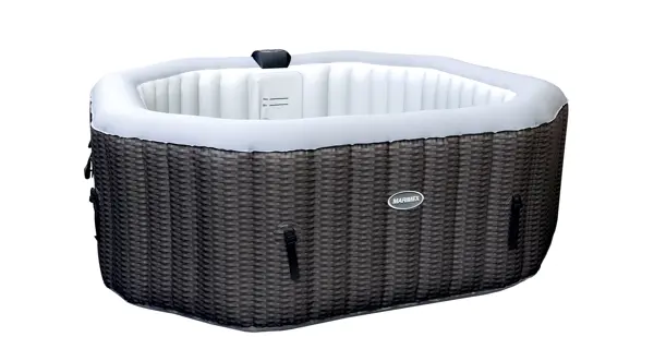 Trampolína Marimex FreeJump 305 cm (ochranná sieť + schodíky + kotviaca sada ZADARMO) + Vírivý bazén Marimex AQUAMAR 6003