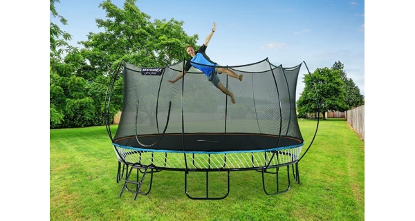 Trampolína Marimex FreeJump 305 cm (ochranná sieť + schodíky + kotviaca sada ZADARMO) + Vírivý bazén MSPA Otium M-OT061