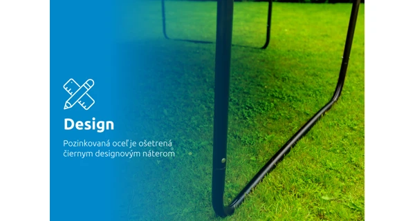 Trampolína Marimex Premium 244 cm + vnútorná ochranná sieť + rebrík ZDARMA