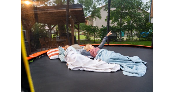 Trampolína Marimex Premium 244 cm + vnútorná ochranná sieť + rebrík ZDARMA