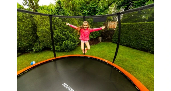 Trampolína Marimex Premium 244 cm + vnútorná ochranná sieť + rebrík ZDARMA