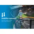 Trampolína Marimex Premium 305 cm + vnútorná ochranná sieť + schodíky ZADARMO