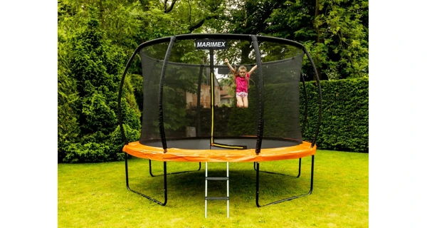 Trampolína Marimex Premium 305 cm + vnútorná ochranná sieť + schodíky ZADARMO
